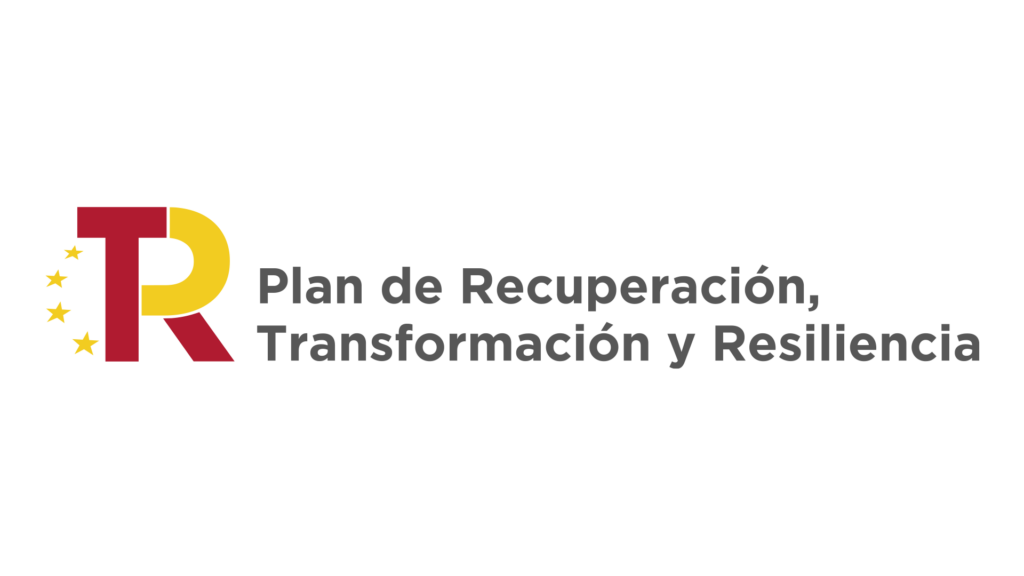 Logo PRTR dos li╠üneas COLOR