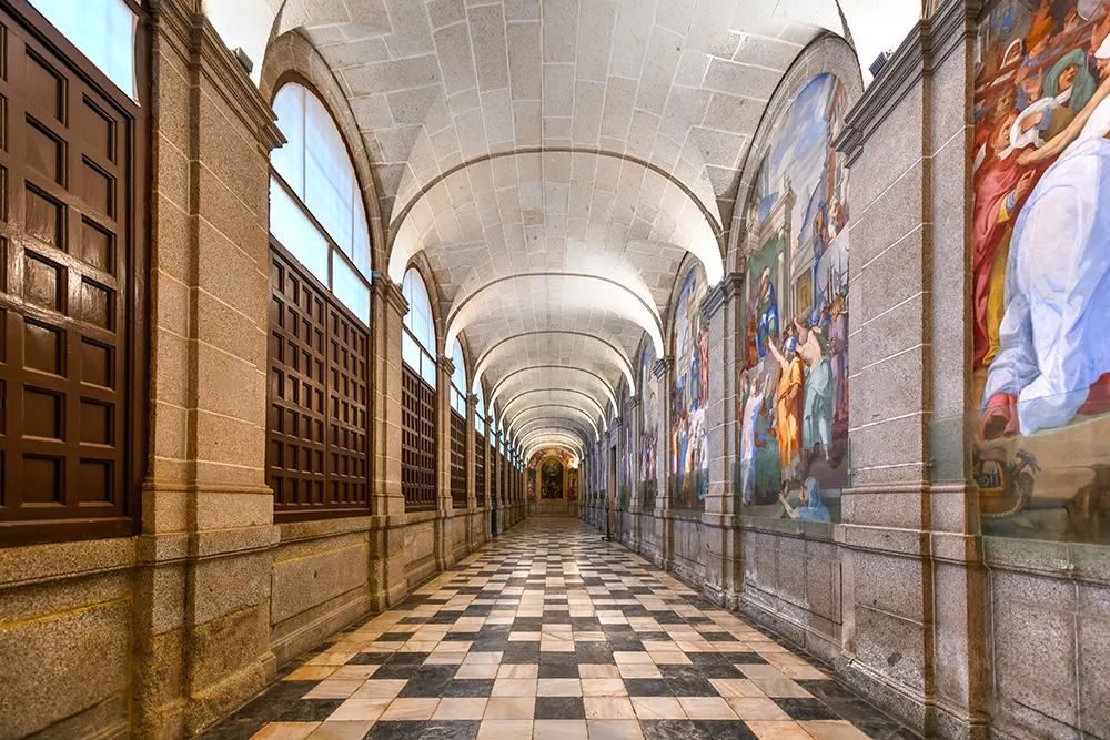 Monasterio de San Lorenzo del Escorial interior